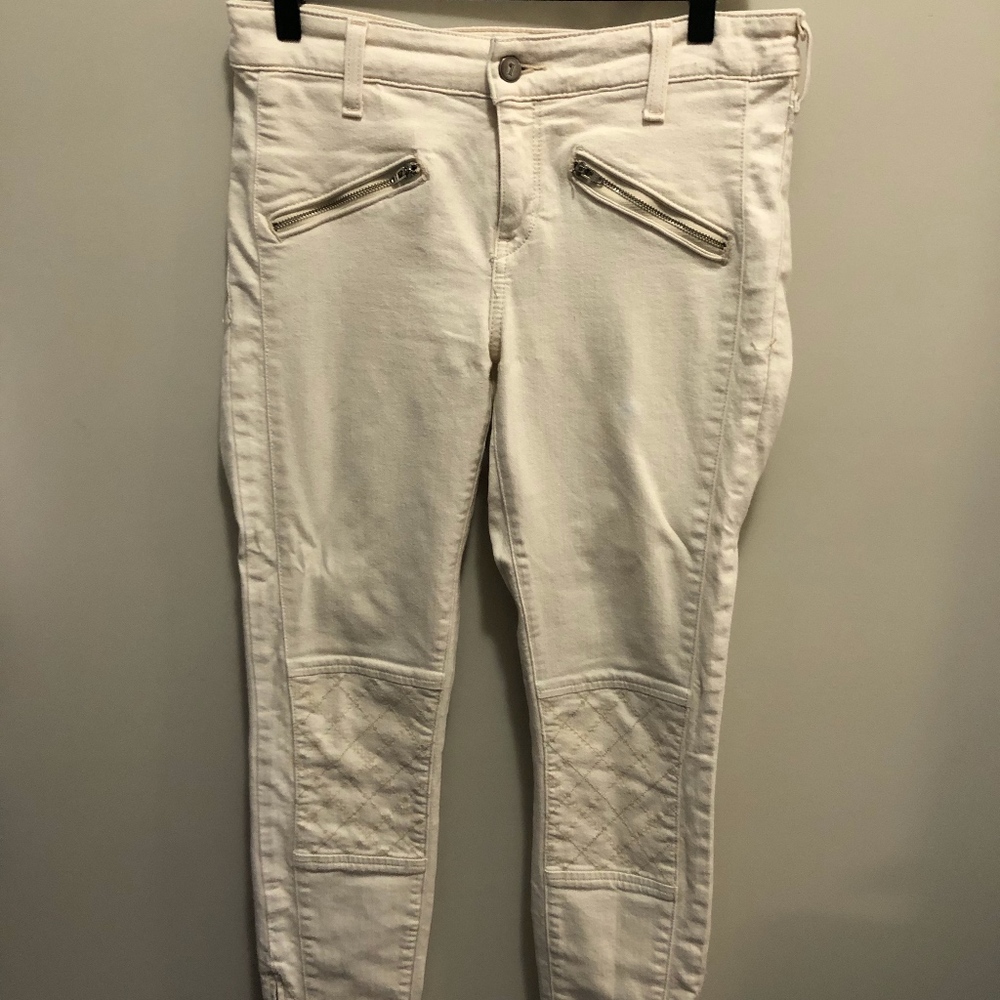 Anthropologie White Jeans